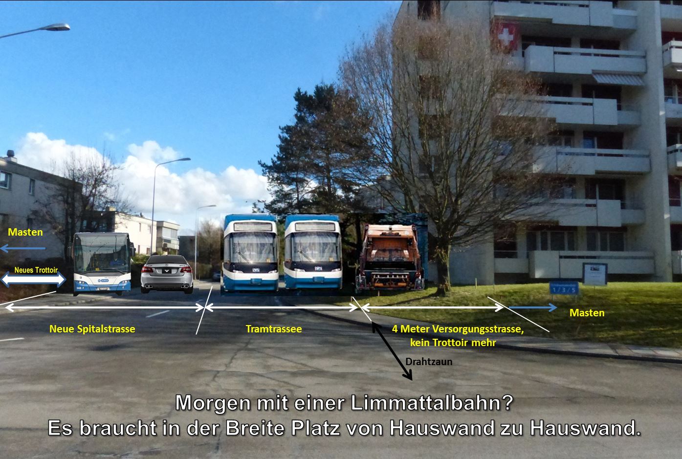 Schlieren, Vision Spitalstrasse