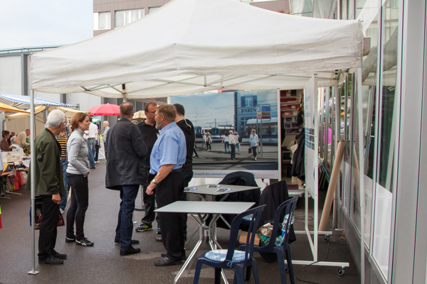 Limmattalbahn Marktstand