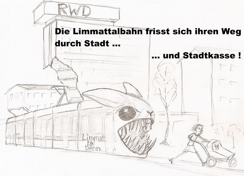 LTB frisst sich durcch die Stadt