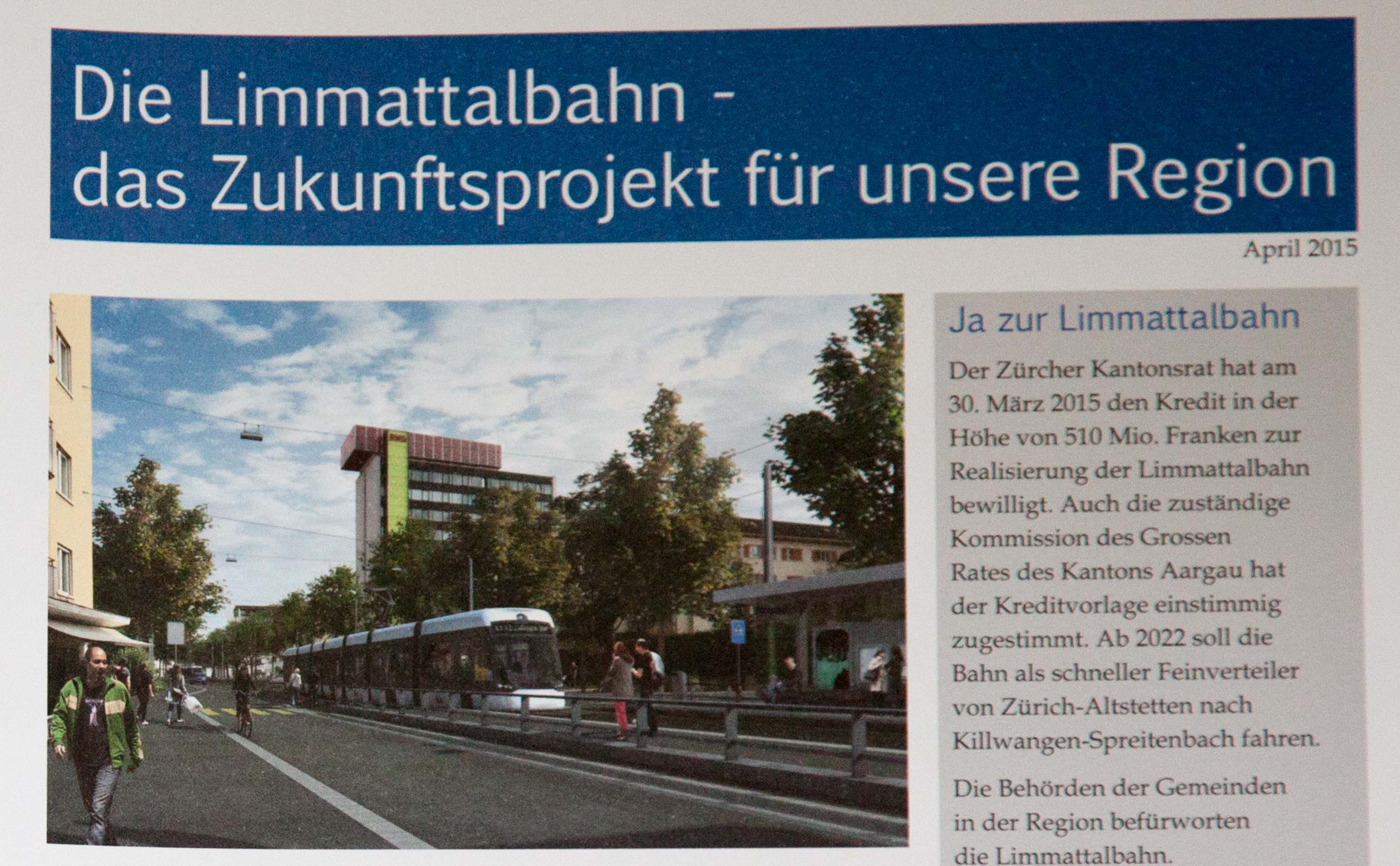 Flyer Limmattalbahn