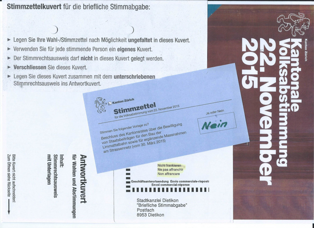 Abstimmung vom 22.11.2015